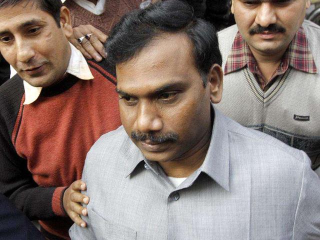 Former communications minister A Raja was the first high profile arrest of 2011. Held for alleged involvement in the 2G spectrum scam on Feb 2, the DMK MP is still in Tihar Jail.