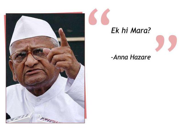 Anti corruption crusader Anna Hazare commented soon after Union agriculture minister Sharad Pawar was slapped at a community centre in New Delhi.