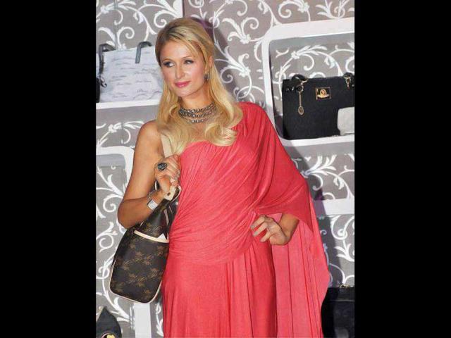 Paris Hilton launched her brand of handbags and accessories in India.
