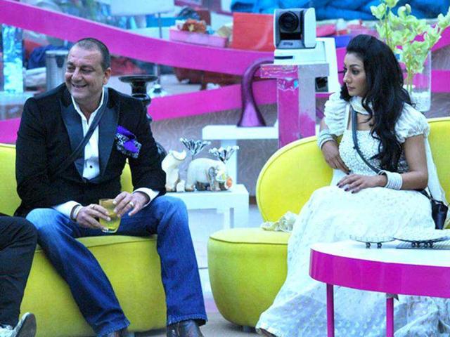 Sanju with Mahek Chahal.