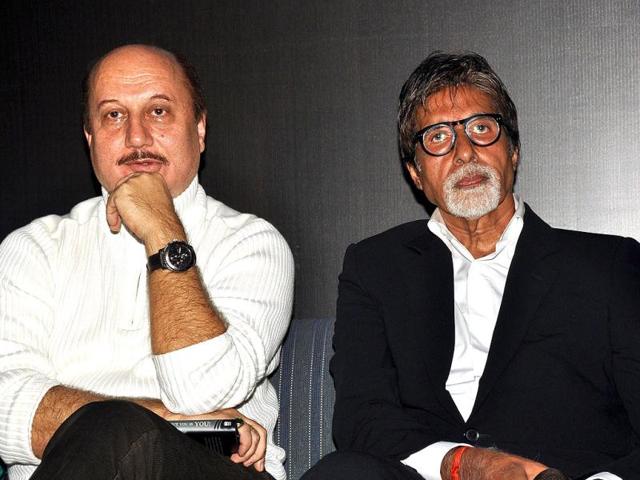 Amitabh-Bachchan-launched-Anupam-Kher-s-book-The-Best-Thing-About-You-Is-You-recently-in-Mumbai-Anupam-Kher-relished-the-experience-as-the-book-was-unveiled-by-someone-who-deeply-inspires-him