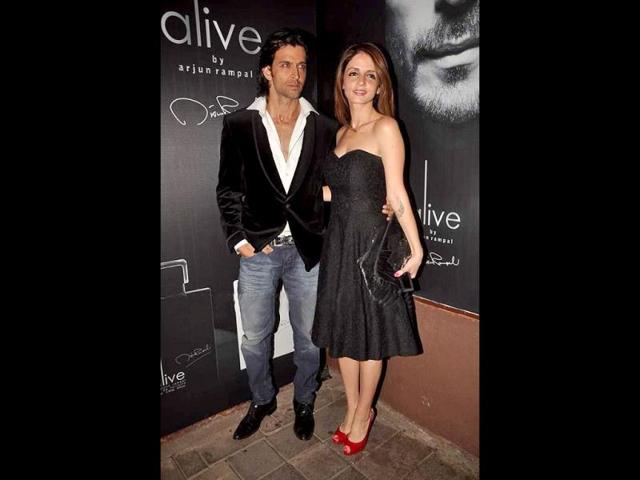 Hrithik Roshan and Sussanne look picture perfect.
