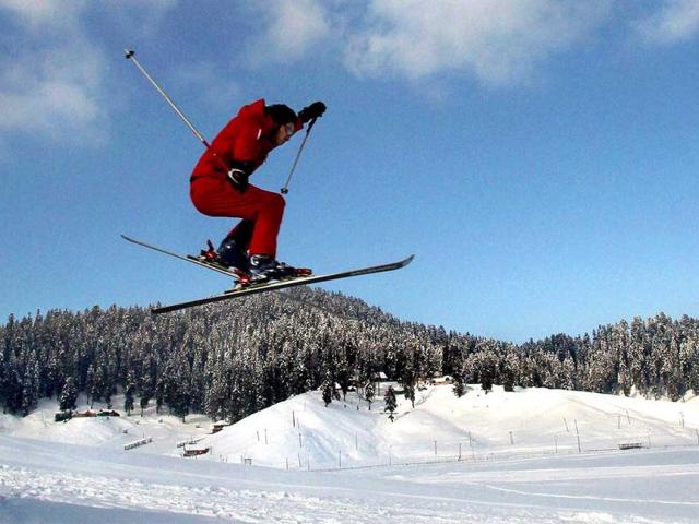 Gung ho in Gulmarg! | Hindustan Times