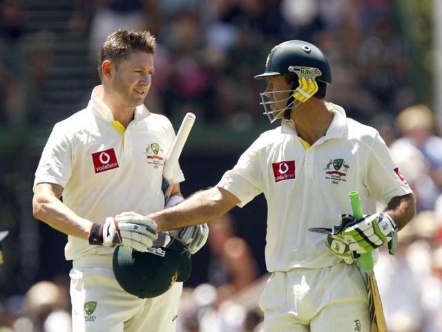 Australian-batsman-Rickey-Ponting-leaves-the-field-after-being-dismissed-during-the-one-day-international-cricket-match-against-India-in-Brisbane-AFP-Photo-Greg-Wood