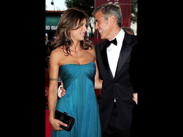 George Clooney has been in so many relationships that when the one with Elisabetta Canalis lasted almost two years, most thought they would marry but they too broke up and Clooney started dating wrestler Stacy Keibler.