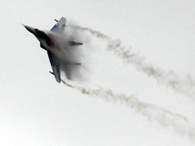 The navy also plans to induct 60 anti submarine warfare and about 50 light helicopters, apart from 120 indigenous light combat helicopters. In this file photo, a MiG-29 fighter plane performs during the MAKS-2009 international air show in Zhukovsky.