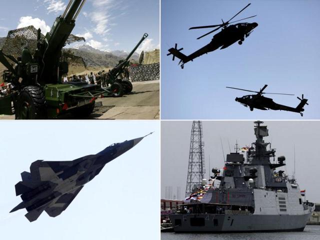 India plans to spend about $50 billion to upgrade its military inorder to counter the rising might of China and threats from Pakistan, in deals that make India a lucrative market for firms such as Boeing and Dassault. Following are some of the programmes that have been announced or are planned by the government. (Text: Reuters | Pics: Reuters and AFP)