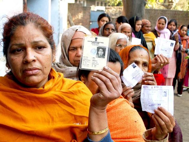 A-file-phote-of-people-waiting-to-cast-their-votes-at-a-polling-booth-in-Dantewada-during-the-Chhattisgarh-assembly-elections-PTI-photo A-file-phote-of-people-waiting-to-cast-their-votes-at-a-polling-booth-in-Dantewada-during-the-Chhattisgarh-assembly-elections-PTI-photo