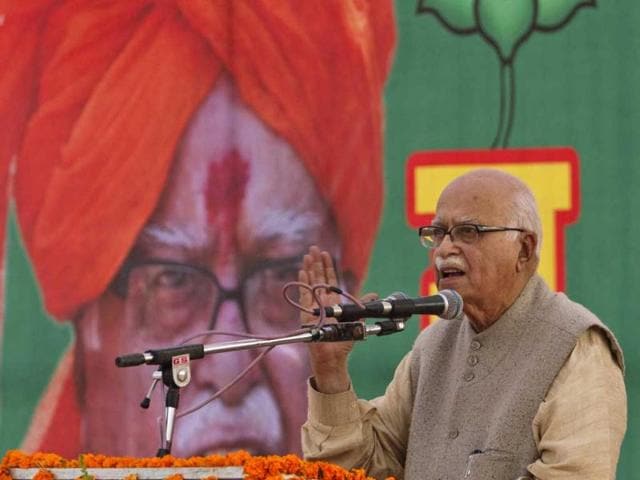 Bharatiya-Janata-Party-BJP-leader-LK-Advani-addresses-an-election-rally-in-Faizabad-AP-Rajesh-Kumar-Singh Bharatiya-Janata-Party-BJP-leader-LK-Advani-addresses-an-election-rally-in-Faizabad-AP-Rajesh-Kumar-Singh