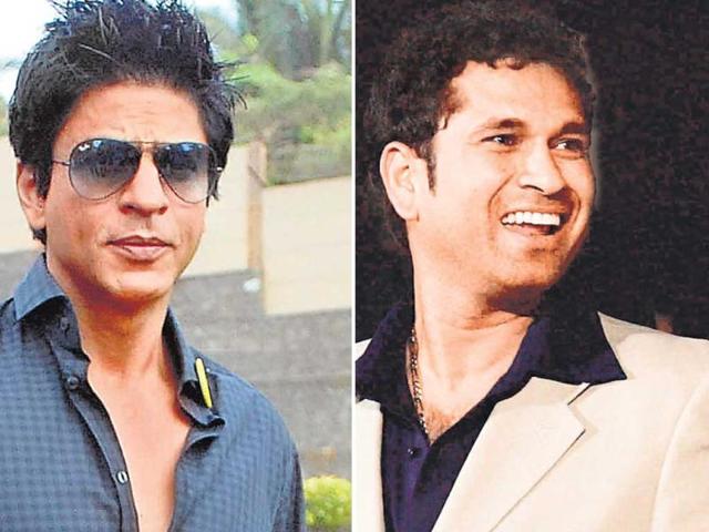 Cricketer-Sachin-Tendulkar-and-actor-Shah-Rukh-Khan-in-this-combo-picture Cricketer-Sachin-Tendulkar-and-actor-Shah-Rukh-Khan-in-this-combo-picture