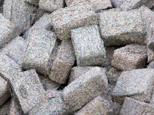 Hungary is the only country to recycle its worn cash for fuel, and a few charities each year get 20-30 tonnes of paper bricks each, whose quality is on par with brown coal and covers up to a third of their annual heating fuel supplies. Reuters/Laszlo Balogh