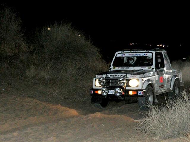 Suresh-Rana-leads-after-the-opening-leg-of-the-10th-edition-of-the-Desert-Storm-HT-Photo-Vinayak-Pande Suresh-Rana-leads-after-the-opening-leg-of-the-10th-edition-of-the-Desert-Storm-HT-Photo-Vinayak-Pande
