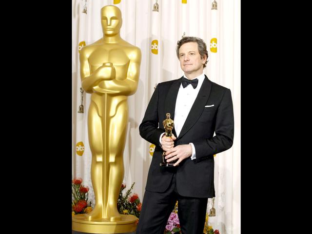 83rd Academy Award winner Colin Firth