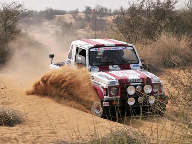 Maruti-Suzuki-s-Gypsy-remains-the-top-dog-in-off-road-motorsports-events-like-the-Desert-Storm-HT-Photo-Vinayak-Pande Maruti-Suzuki-s-Gypsy-remains-the-top-dog-in-off-road-motorsports-events-like-the-Desert-Storm-HT-Photo-Vinayak-Pande
