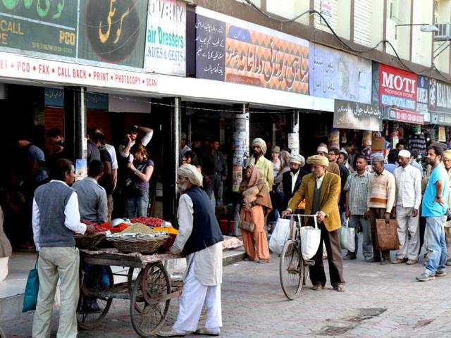For the shoot, some markets in the city have been made to look like a bazaar in Rawalpindi or Islamabad in Pakistan.