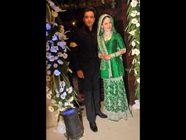The couple hosted a grand mehndi and sangeet ceremony for friends and family on Wednesday night.