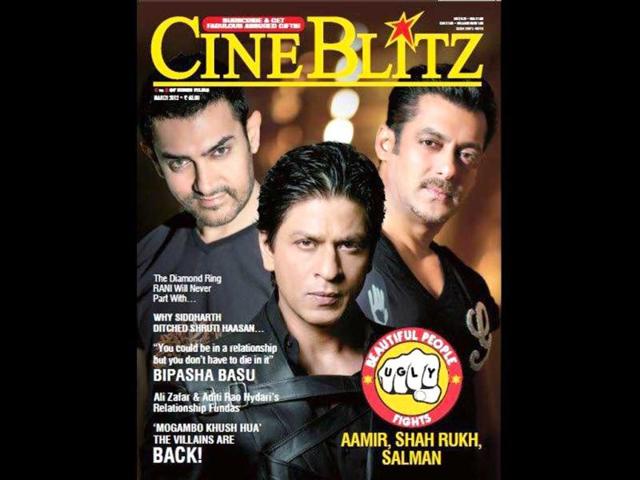 The Khans: Aamir, Salman and Shah Rukh on Cine Blitz.