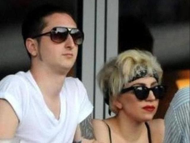 Lady-Gaga-with-ex-beau--Luc-Carl Lady-Gaga-with-ex-beau--Luc-Carl