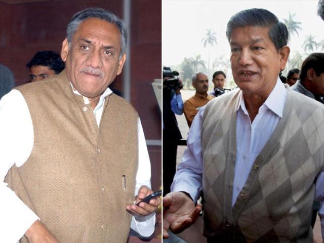 A-combination-picture-of-Harish-Rawat-and-Vijay-Bahuguna A-combination-picture-of-Harish-Rawat-and-Vijay-Bahuguna