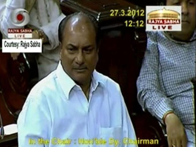 Antony on Army chief