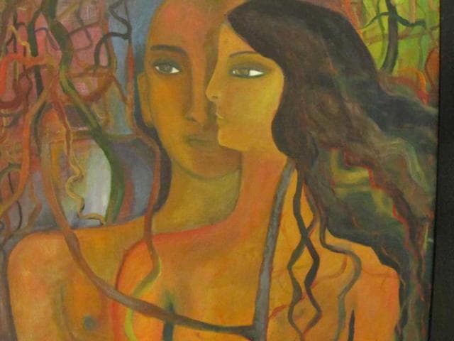 Sunayana Malhotra's painting.
