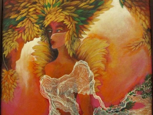 Manju Karmakar's art work.