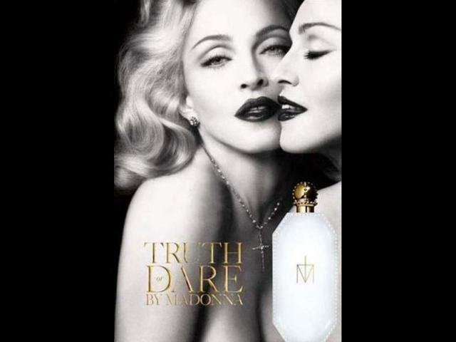 Madonna sizzles in Truth or Dare fragrance commercial Fashion