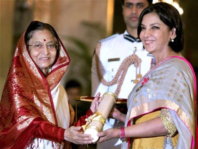 Dharmendra, Shabana awarded Padma Bhushan | Hindustan Times
