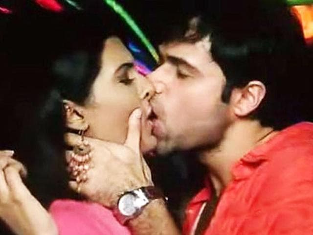 Emraan Hashmi and Geeta Basra get cosy for The Train.