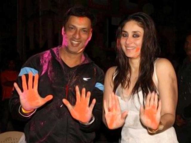 Kareena Kapoor poses with her Heroine director Madhur Bhandarkar but is this how a 'heroine' is supposed to look!