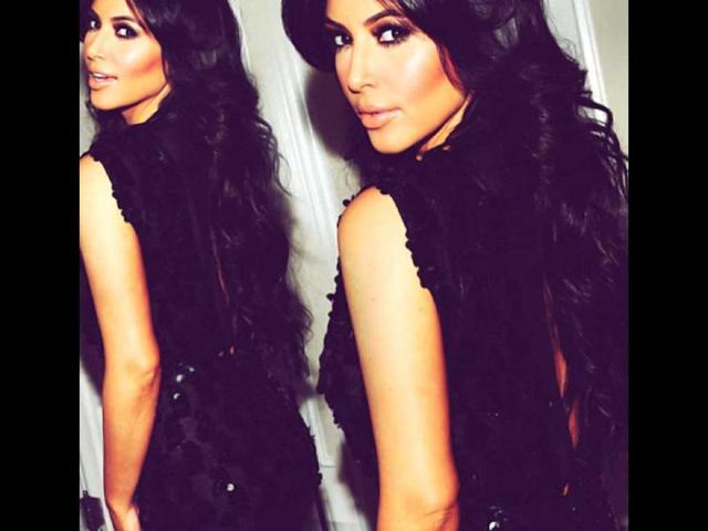A mirror image? "Make you take a second look.."