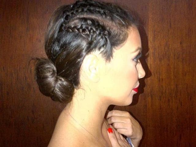 Braided: Corn row swag!
