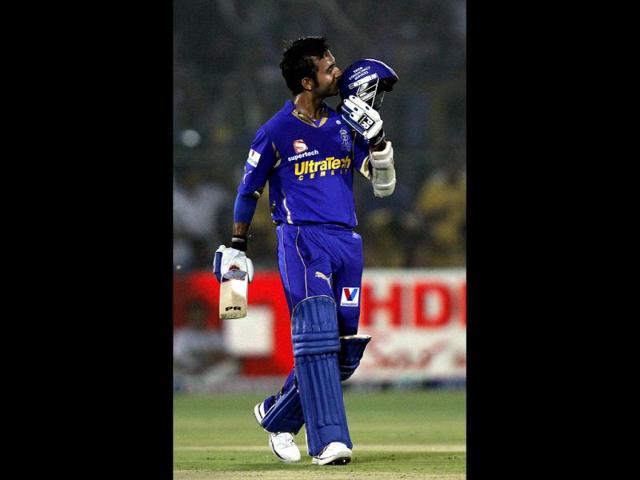 Rajasthan-Royals-batsman-Ajinkya-Rahane-after-scoring-50-runs-against-Kings-XI-Punjab-during-IPL-5-match-in-Jaipur-HT-Photo-Virendra-Singh-Gosain Rajasthan-Royals-batsman-Ajinkya-Rahane-after-scoring-50-runs-against-Kings-XI-Punjab-during-IPL-5-match-in-Jaipur-HT-Photo-Virendra-Singh-Gosain