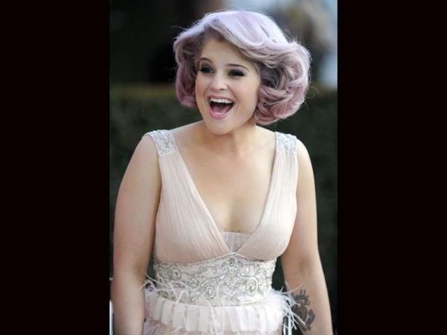Kelly Osbourne arrives at the 18th Annual Elton John AIDS Foundation Academy Award Viewing Party in West Hollywood, California. Reuters
