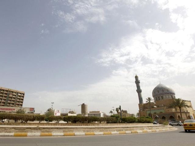 A view of al-Firdous square, where the statue of Saddam Hussein used to stand, in Baghdad. US Marines pulled down the statue of the dictator on April 9, 2003, marking the end of more than 35 years of iron-fisted rule by Saddam's Baath Party. Reuters Photo/Saad Shalash