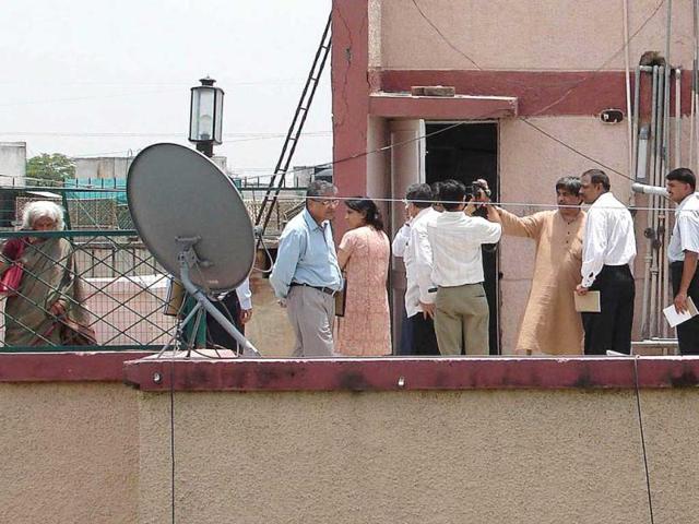 Rajesh Talwar also moved court on July 21,2010 to have a restraint order passed against the unethical and misleading information being published by some print media outlets. (HT Photos)