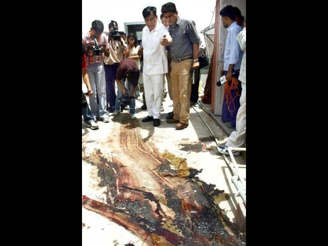 After more than 2 years of investigation, narco analysis, polygraph tests, arrests, on December 29, 2010, CBI filed a closure report in the murder case. (HT photos)