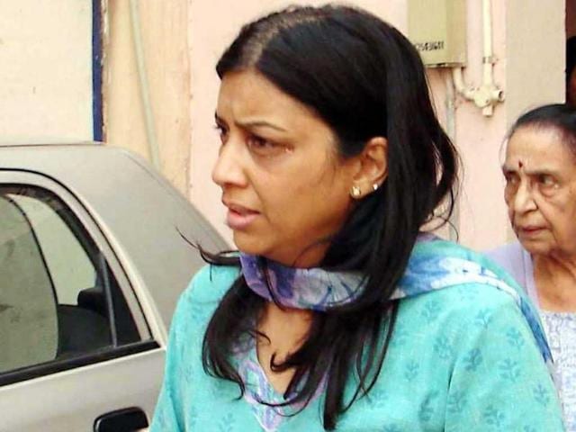 On April 30, 2012, Nupur Talwar's bail plea was rejected after she surrendered in Ghaziabad court following SC order. Nupur Talwar was taken to Dasna jail. (HT photos)