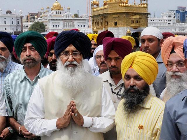 Punjab chief minister Parkash Singh Badal. PTI/Deepak Sharma