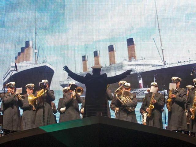Halifax remembers Titanic sinking with funeral procession, song and performance Night of the Bells event in the Grand Parade square to remember the sinking of the RMS Titanic. AFP/Rogerio Barbosa