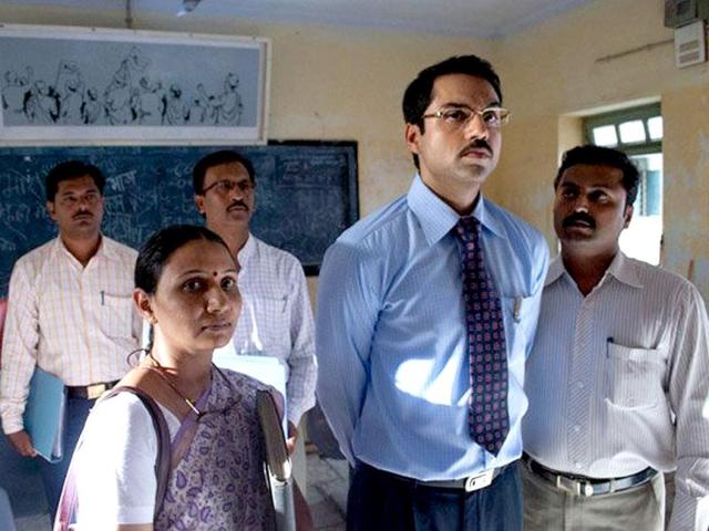 Abhay Deol had a complete makeover to play a 40-year-old bureaucrat.