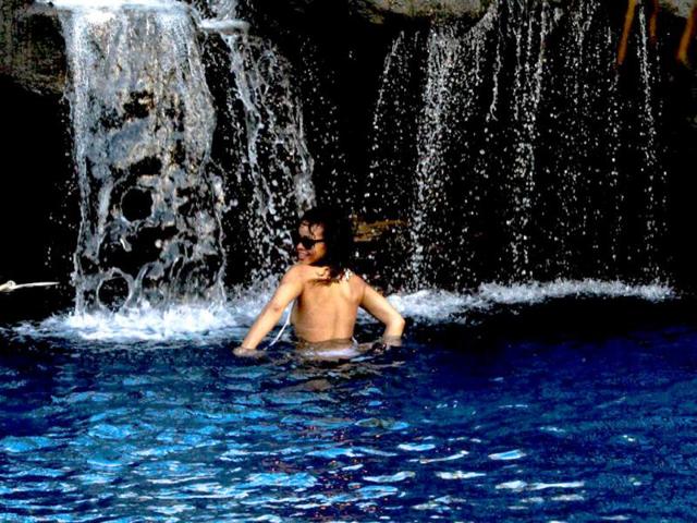 The 24-year-old was in the Hawaiian Islands with a group of friends.