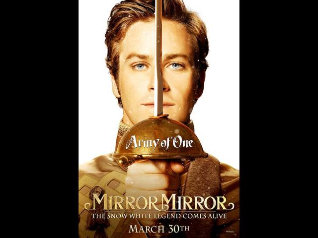 The film features Armie Hammer as Prince Alcott, and Nathan Lane as the hapless and bungling servant to the queen.
