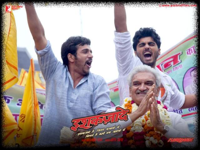 A still from the film Ishaqzaade.