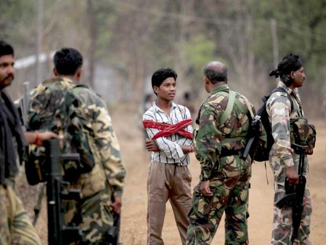 Who are these men hunting for? When the enemy is unknown and the terrain alien, what's the way out? HT Photo/Ajay Aggarwal