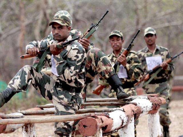 Some jawans have to be taken off combat duty because they get psychologically disturbed. HT Photo/Ajay Aggarwal