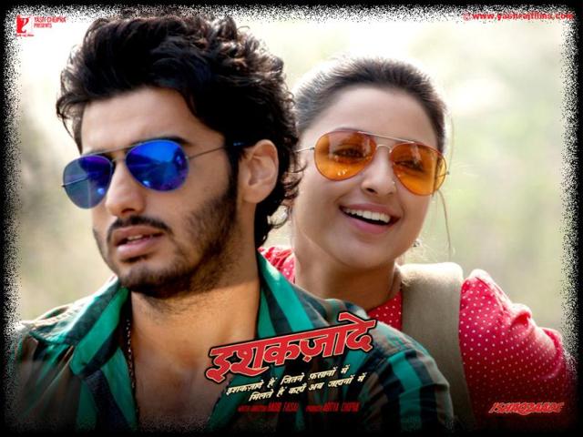 Arjun-Parineeti in a still from Ishaqzaade.