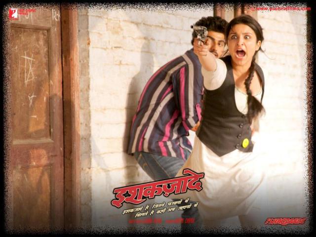 Parineeti in action mode.