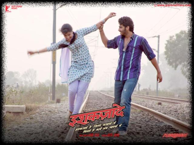 Arjun and Parineeti in a still from Ishaqzaade.