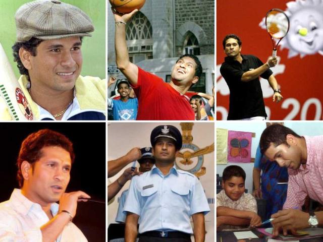 As Sachin Tendulkar pads up to don the new role of a Rajya Sabha MP, we take a look at the legendary cricketer's many other avatars.